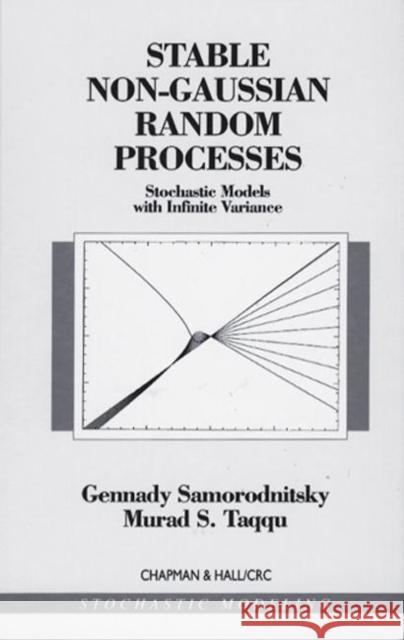 Stable Non-Gaussian Random Processes: Stochastic Models with Infinite Variance Shaked, Moshe 9780412051715 Chapman & Hall/CRC - książka