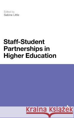 Staff-Student Partnerships in Higher Education Sabine Little 9781441187154  - książka