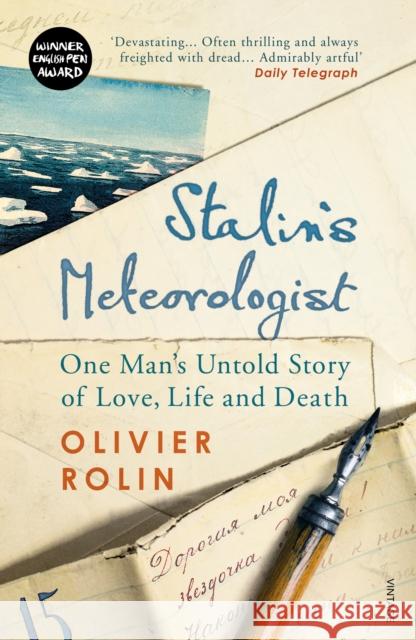 Stalin's Meteorologist : One Man's Untold Story of Love, Life and Death Rolin, Olivier 9781784701758 Vintage - książka