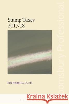 Stamp Taxes 2017/18 Ken Wright 9781526501097 Bloomsbury Publishing PLC - książka