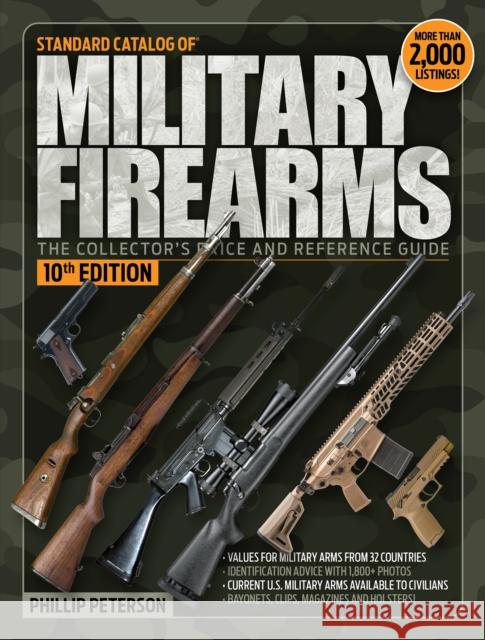 Standard Catalog of Military Firearms Phillip Peterson 9781959265542 Gun Digest Books - książka