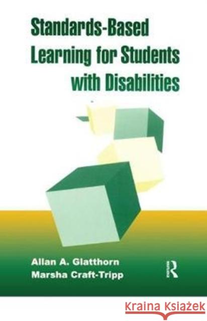 Standards-Based Learning for Students with Disabilities Marsha Craft 9781138435698 Routledge - książka