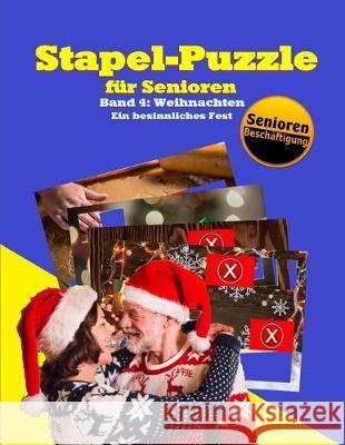 Stapel-Puzzle für Senioren: Weihnachten - Ein besinnliches Fest Geier, Denis 9781692062668 Independently Published - książka