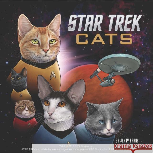 Star Trek Cats Jenny Parks 9781452158419 Chronicle Books - książka