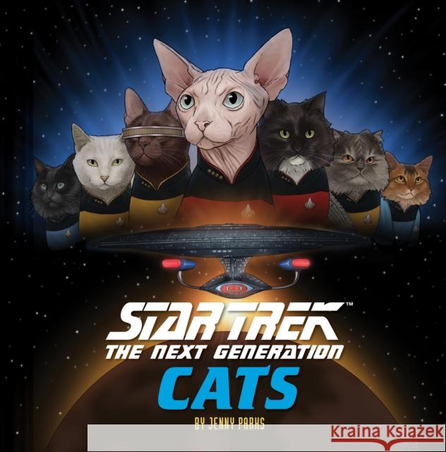 Star Trek: The Next Generation Cats Jenny Parks 9781452167626 Chronicle Books - książka