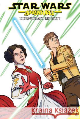 Star Wars Adventures #4: The Trouble at Tibrin, Part 1 Landry Q. Walker Ben Acker Ben Blacker 9781532142888 Graphic Novels - książka