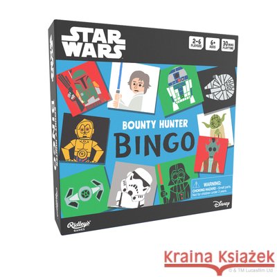 Star Wars Bounty Hunter Bingo Ridley's Games 9781797237428 Ridley's Games - książka