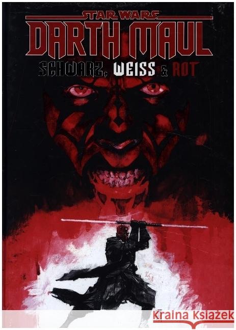 Star Wars Comics: Darth Maul - Schwarz, Weiß & Rot Deluxe Pak, Greg, Raffaele, Stefano, Percy, Benjamin 9783741645129 Panini Manga und Comic - książka
