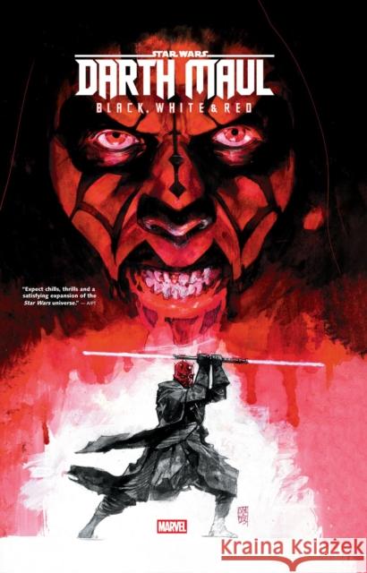 Star Wars: Darth Maul - Black, White & Red Treasury Edition Erica Schultz 9781302954932 Licensed Publishing - książka