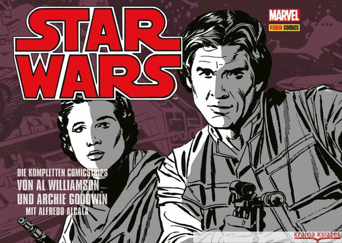 Star Wars: Die kompletten Comicstrips Williamson, Al, Goodwin, Archie, Alcala, Alfredo 9783741628115 Panini Manga und Comic - książka