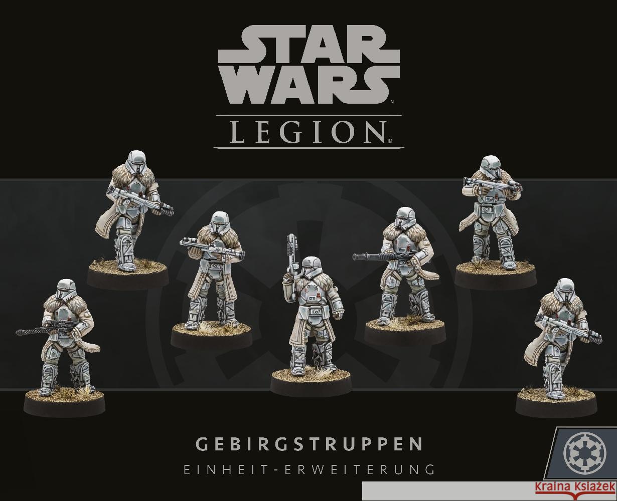 Star Wars Legion - Gebirgstruppen (Spiel-Zubehör) Davy, Alex 0841333126308 Atomic Mass Games - książka