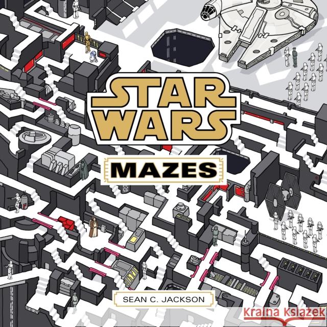 Star Wars Mazes Sean C. Jackson 9781797205946 Chronicle Books - książka