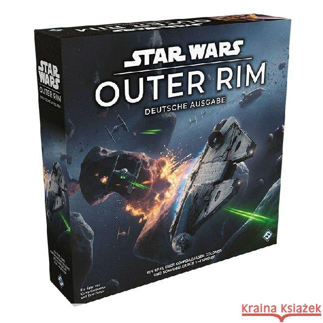 Star Wars: Outer Rim (Spiel) Konieczka, Corey, Fanchi, Tony 4015566028005 Fantasy Flight Games - książka