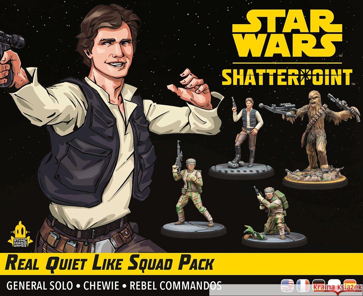 Star Wars: Shatterpoint - Real Quiet Like Squad Pack Shick, Will 0841333125004 Atomic Mass Games - książka