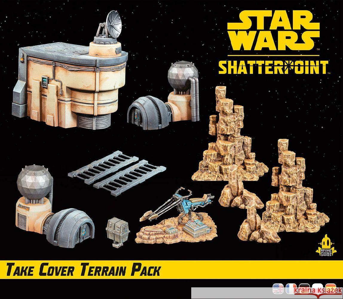 Star Wars Shatterpoint: - Take Cover Terrain Pack Shick, Will 0841333120320 Atomic Mass Games - książka