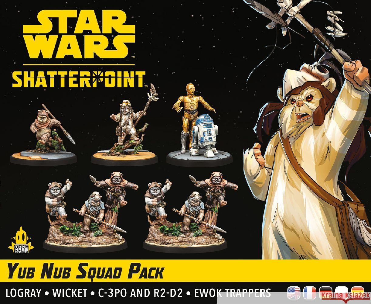 Star Wars: Shatterpoint  Yub Nub Squad Pack Shick, Will 0841333124038 Atomic Mass Games - książka