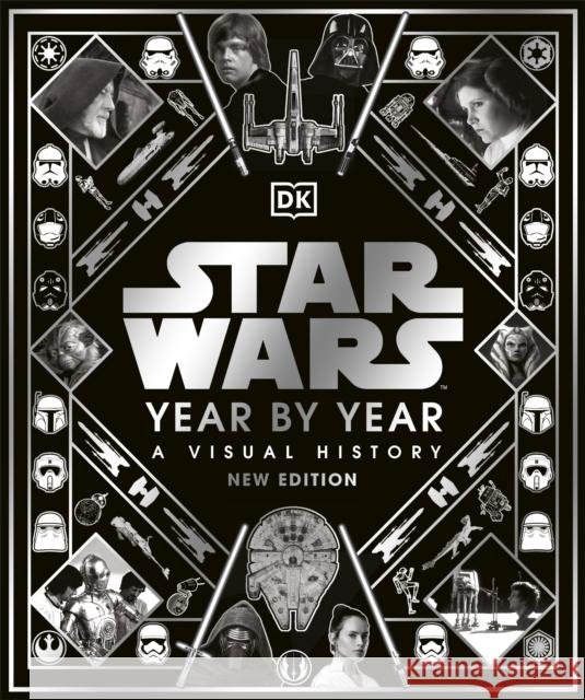 Star Wars Year by Year Ryder Windham 9780241469408 Dorling Kindersley Ltd - książka