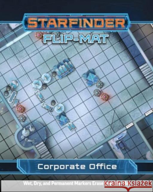 Starfinder Flip-Mat: Corporate Office Damien Mammoliti 9781640785830 Paizo Inc. - książka