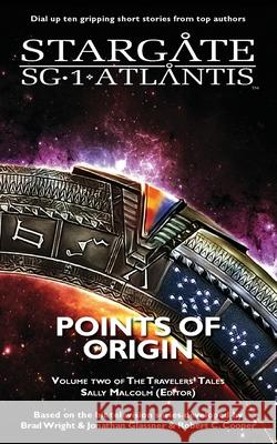 STARGATE SG-1 ATLANTIS Points of Origin Sally Malcolm 9781905586721 Fandemonium Books - książka