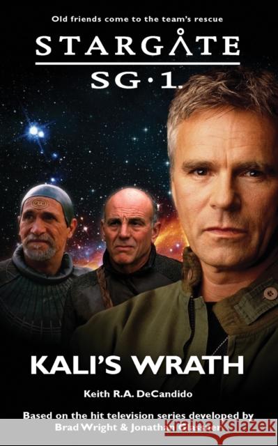 STARGATE SG-1 Kali's Wrath Keith R. a. DeCandido 9781905586752 Fandemonium Books - książka