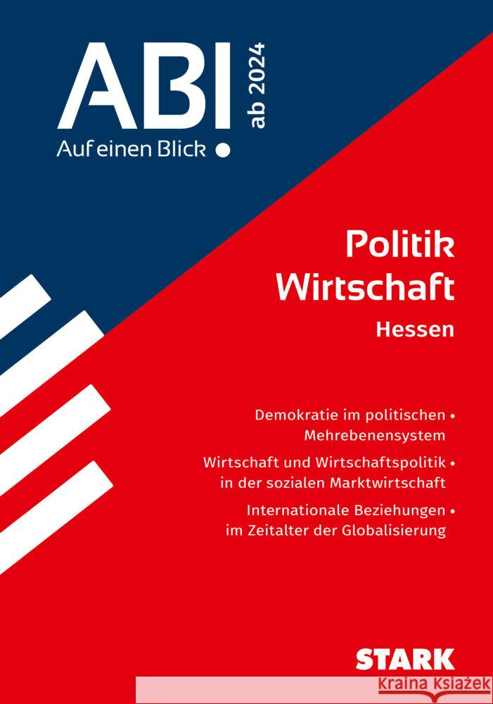 STARK Abi - auf einen Blick! Politik und Wirtschaft Hessen 2024  9783849059729 Stark Verlag - książka