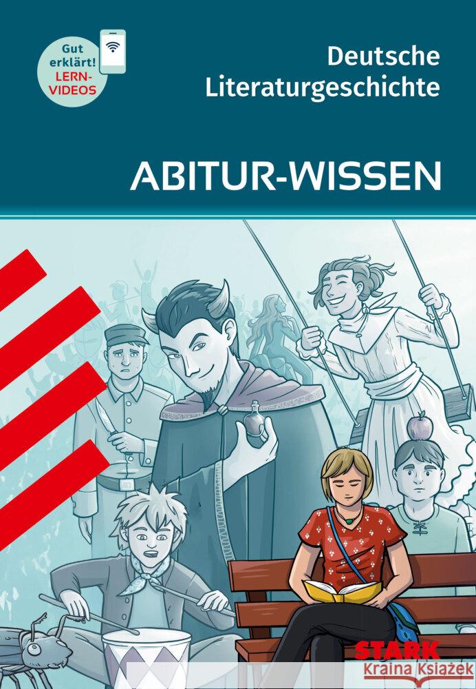 STARK Abitur-Wissen - Deutsche Literaturgeschichte Metzger, Stefan 9783849062262 Stark Verlag - książka