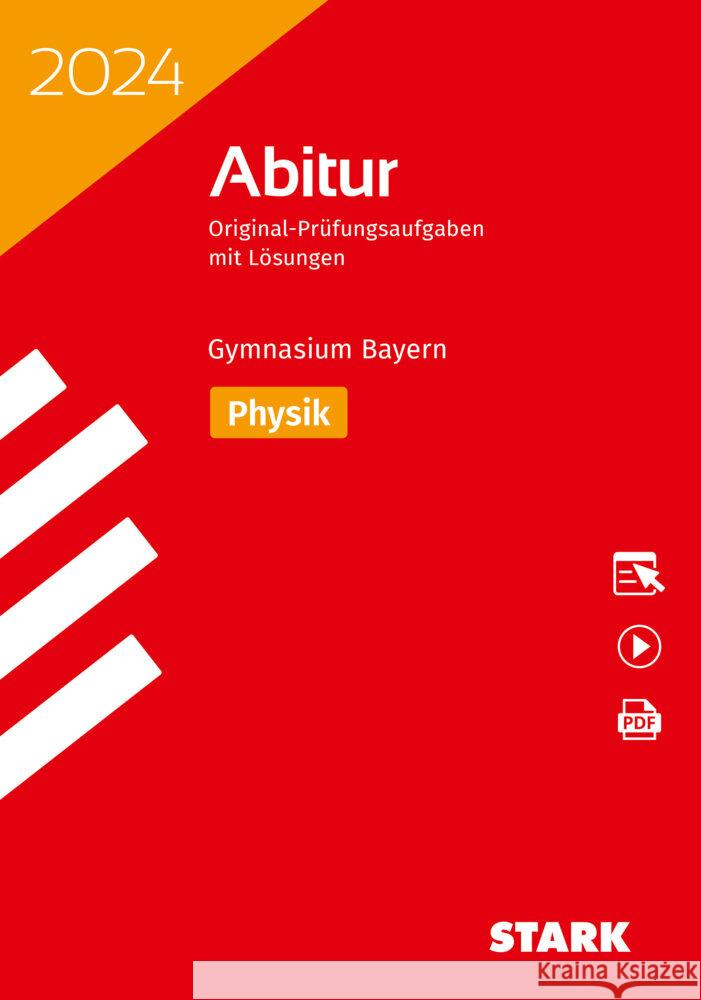 STARK Abiturprüfung Bayern 2024 - Physik, m. 1 Buch, m. 1 Beilage  9783849058401 Stark Verlag - książka