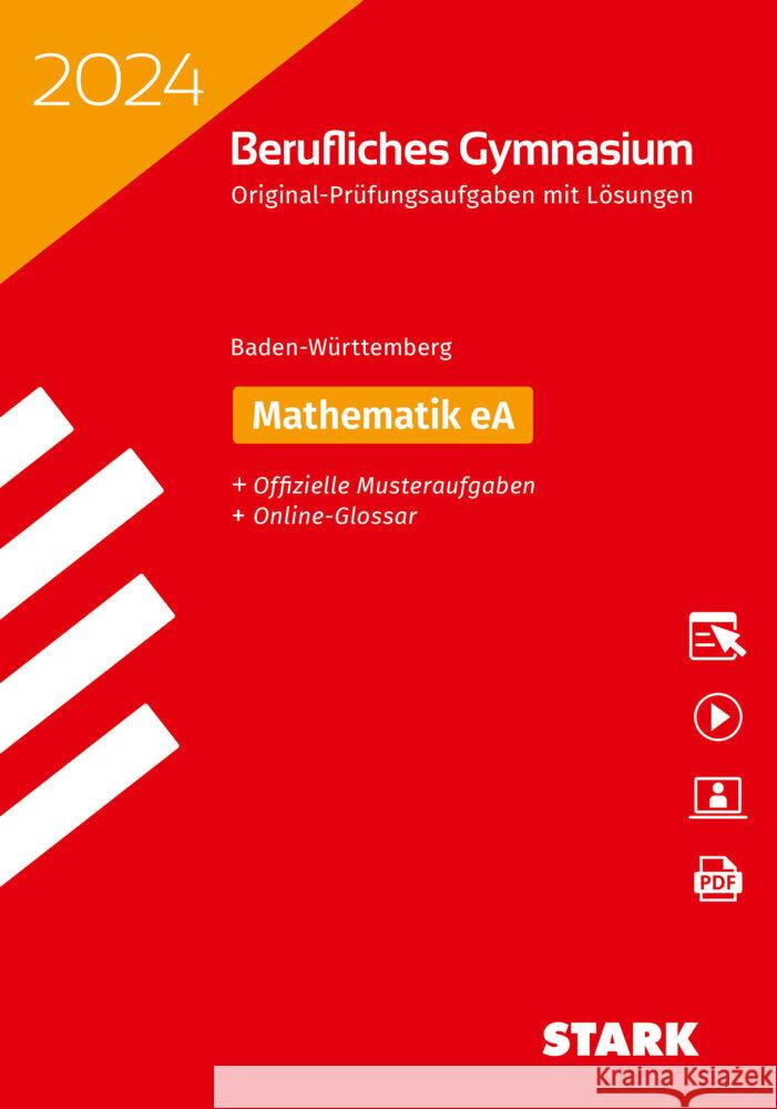 STARK Abiturprüfung Berufliches Gymnasium 2024 - Mathematik eAN - BaWü, m. 1 Buch, m. 1 Beilage  9783849058111 Stark Verlag - książka