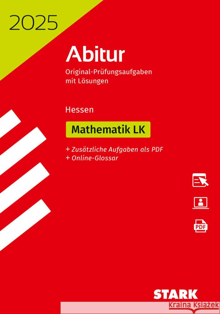 STARK Abiturprüfung Hessen 2025 - Mathematik LK, m. 1 Buch, m. 1 Beilage  9783849060718 Stark Verlag - książka