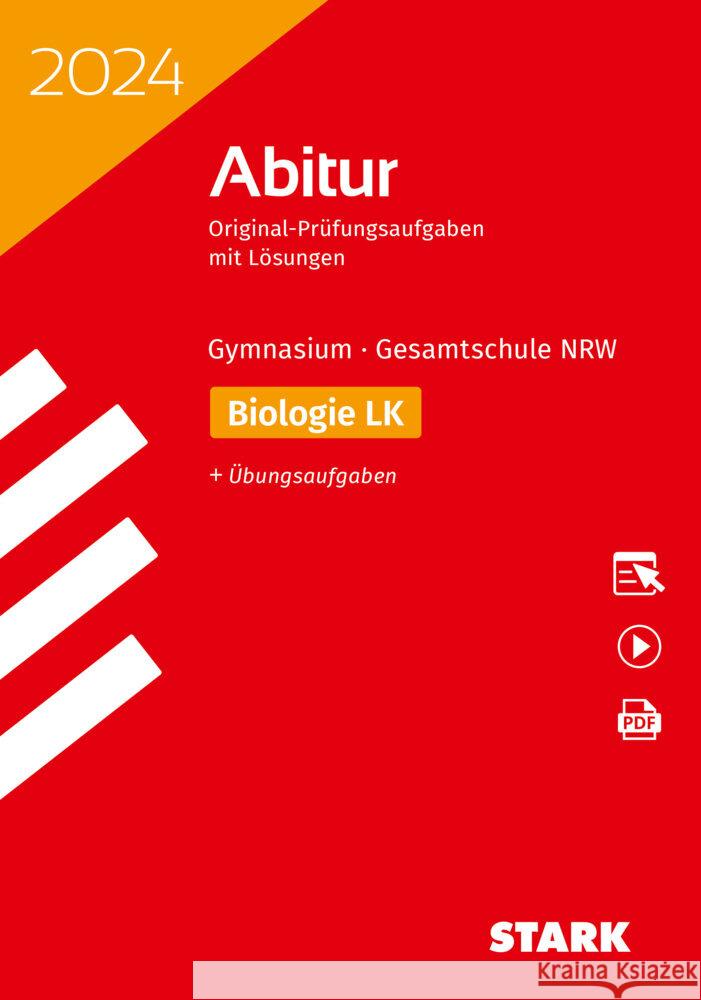 STARK Abiturprüfung NRW 2024 - Biologie LK, m. 1 Buch, m. 1 Beilage  9783849057435 Stark Verlag - książka