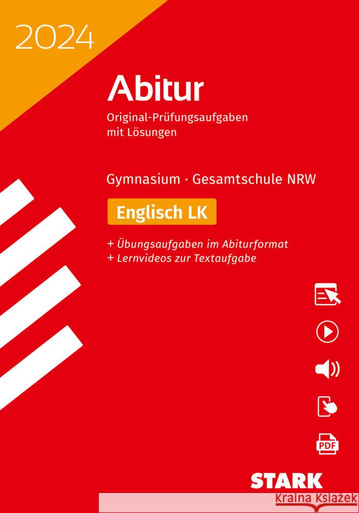 STARK Abiturprüfung NRW 2024 - Englisch LK, m. 1 Buch, m. 1 Beilage  9783849057381 Stark Verlag - książka