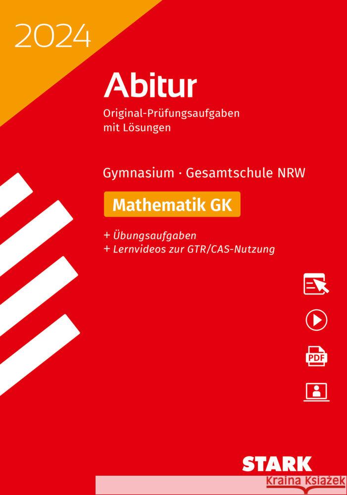 STARK Abiturprüfung NRW 2024 - Mathematik GK, m. 1 Buch, m. 1 Beilage  9783849057343 Stark Verlag - książka