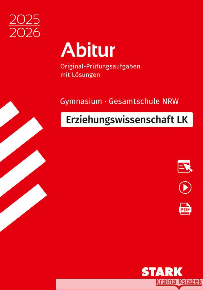 STARK Abiturprüfung NRW 2025/26 - Erziehungswissenschaft LK, m. 1 Buch, m. 1 Beilage  9783849060428 Stark Verlag - książka