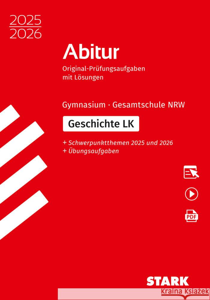 STARK Abiturprüfung NRW 2025/26 - Geschichte LK, m. 1 Buch, m. 1 Beilage  9783849060510 Stark Verlag - książka