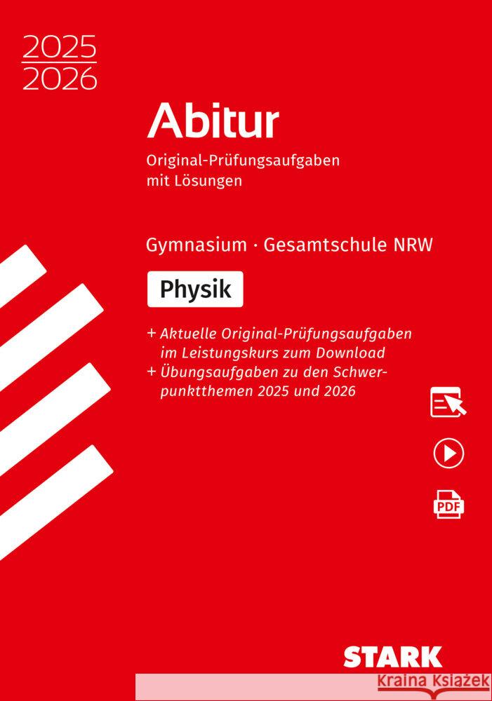 STARK Abiturprüfung NRW 2025/26 - Physik, m. 1 Buch, m. 1 Beilage  9783849060435 Stark Verlag - książka