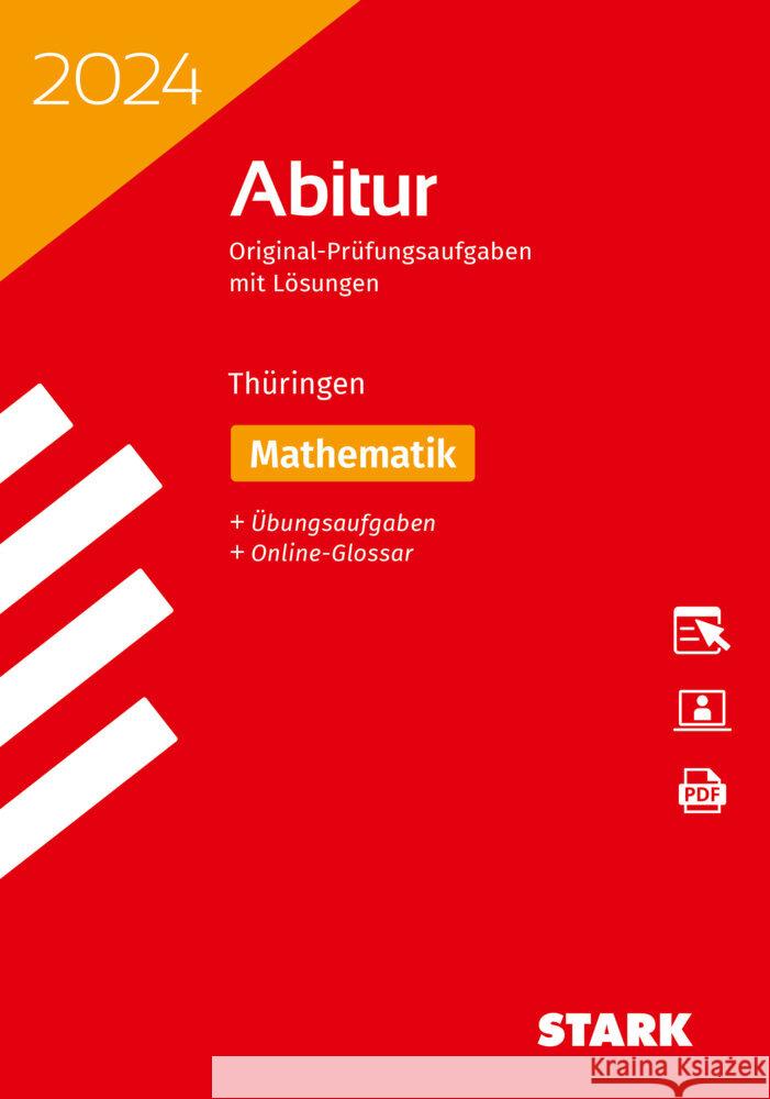 STARK Abiturprüfung Thüringen 2024 - Mathematik, m. 1 Buch, m. 1 Beilage  9783849059323 Stark Verlag - książka
