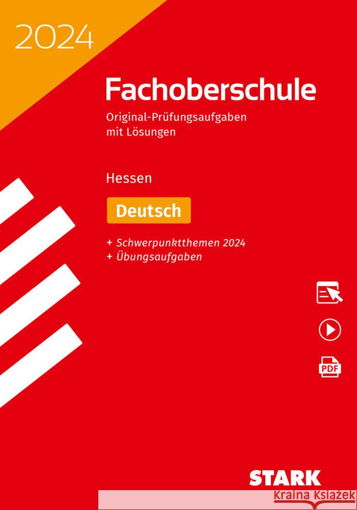 STARK Abschlussprüfung FOS Hessen 2024 - Deutsch  9783849057794 Stark Verlag - książka