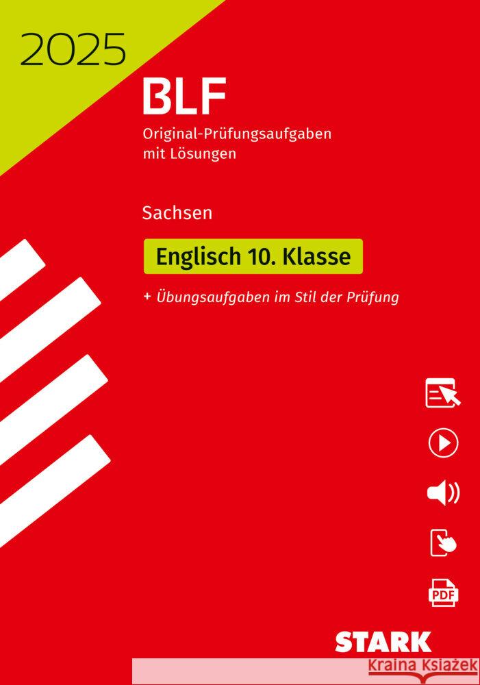 STARK BLF 2025 - Englisch 10. Klasse - Sachsen, m. 1 Buch, m. 1 Beilage  9783849062026 Stark Verlag - książka