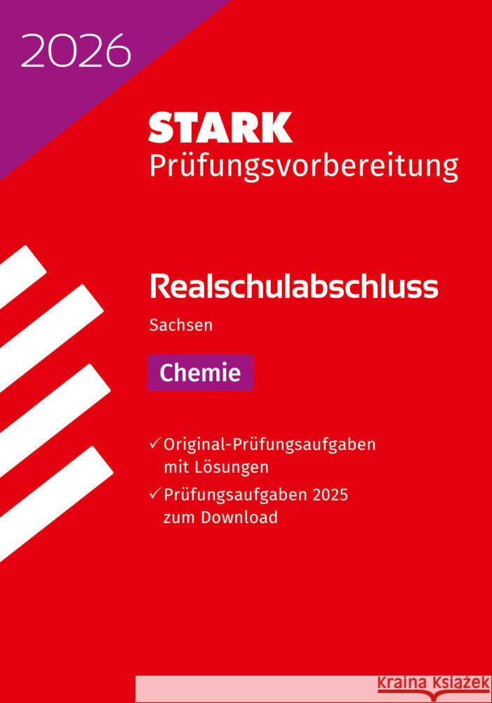 STARK Chemie - Realschulabschluss 2026 Sachsen - Prüfungsvorbereitung  9783849064433 Stark Verlag - książka