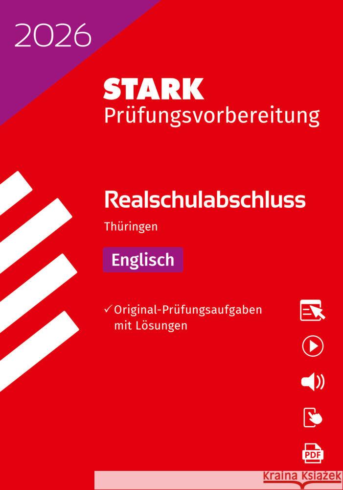 STARK Englisch - Realschulabschluss 2026 Thüringen - Prüfungsvorbereitung, m. 1 Buch, m. 1 Beilage  9783849064570 Stark Verlag - książka