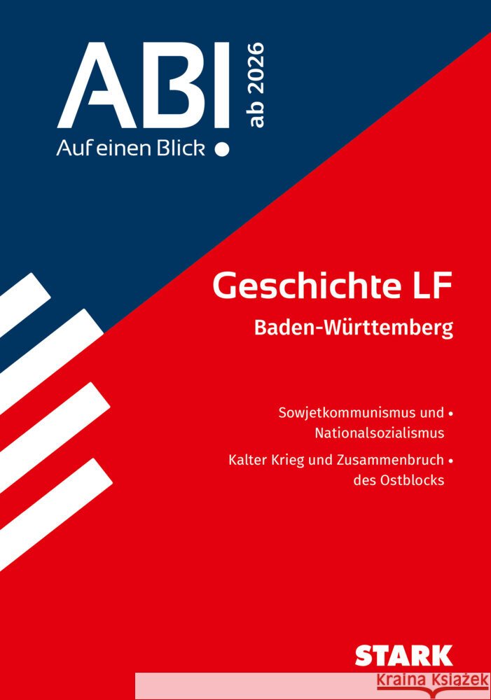 STARK Geschichte LF - Abi - Auf einen Blick! ab 2026 BW  9783849062507 Stark Verlag - książka