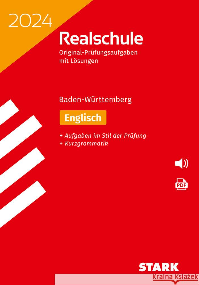 STARK Original-Prüfungen Realschule 2024 - Englisch - BaWü  9783849058258 Stark Verlag - książka