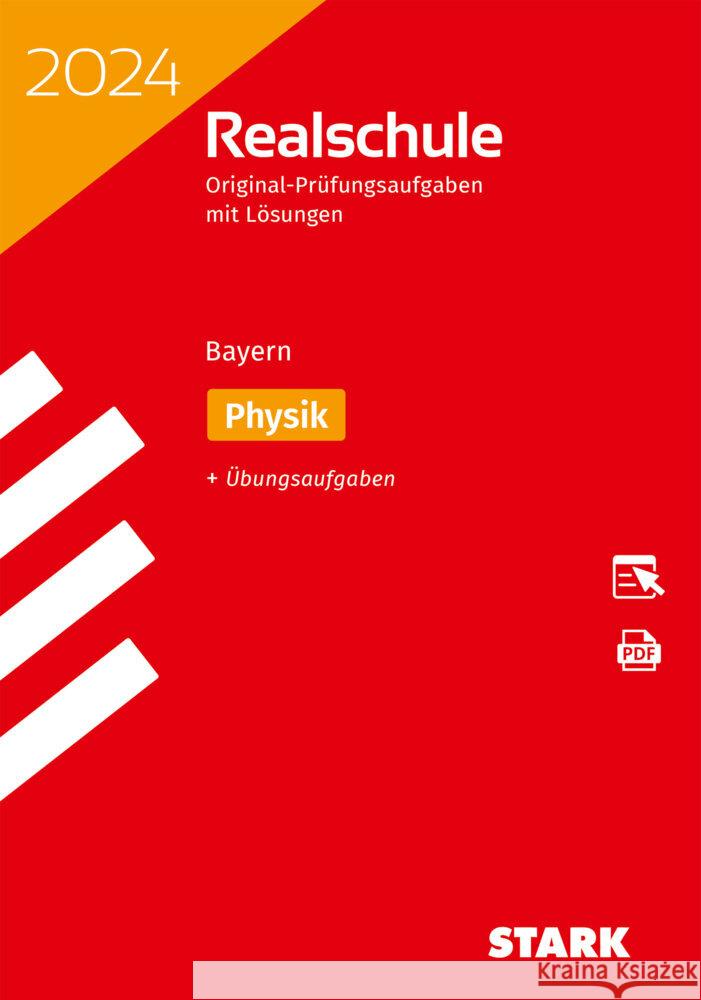 STARK Original-Prüfungen Realschule 2024 - Physik - Bayern, m. 1 Buch, m. 1 Beilage  9783849058722 Stark Verlag - książka