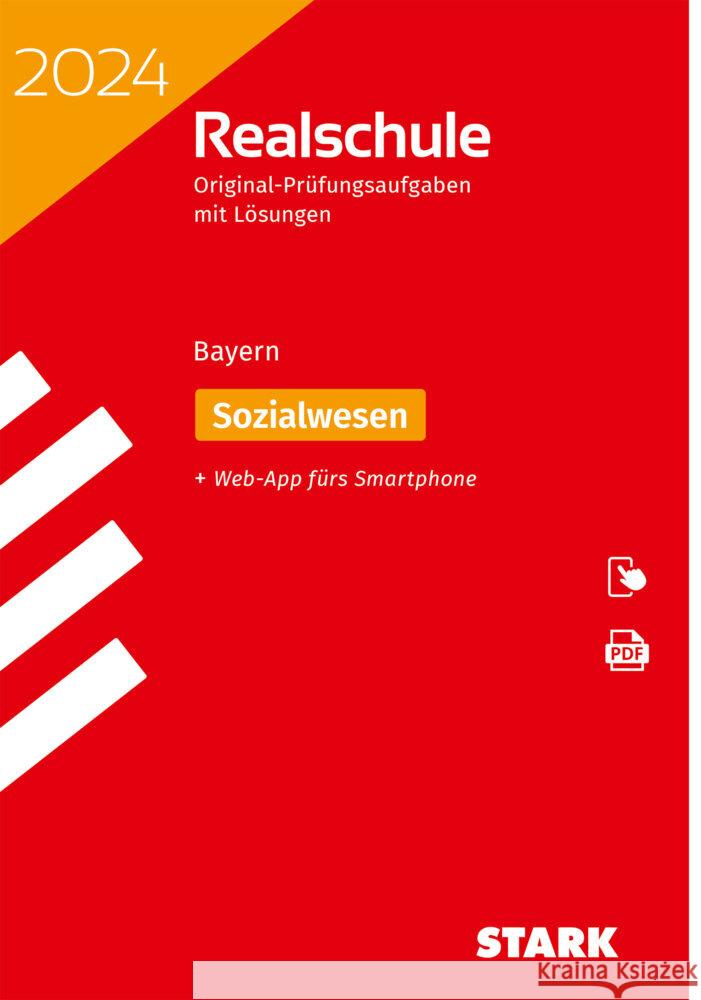 STARK Original-Prüfungen Realschule 2024 - Sozialwesen - Bayern  9783849058807 Stark Verlag - książka