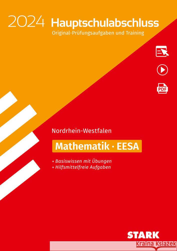 STARK Original-Prüfungen und Training - Hauptschulabschluss 2024 - Mathematik - NRW, m. 1 Buch, m. 1 Beilage  9783849057596 Stark Verlag - książka