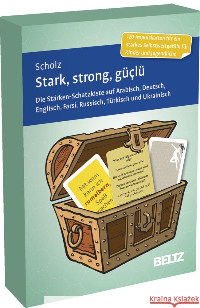 Stark, strong, güçlü Scholz, Falk Peter 4019172101275 Beltz - książka