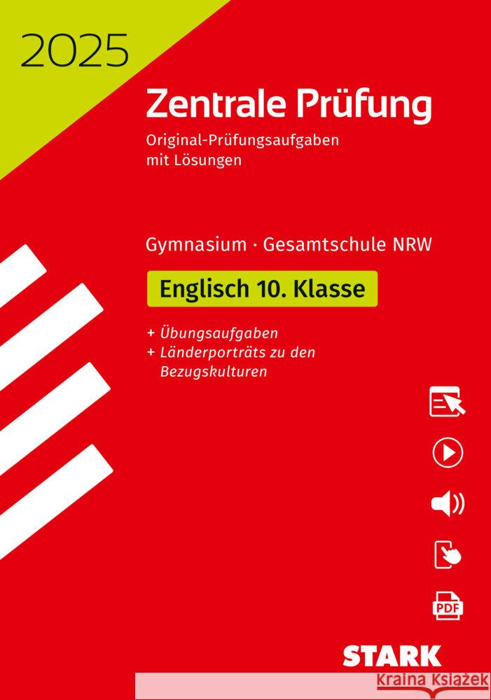 STARK Zentrale Prüfung 2025 - Englisch 10. Klasse - NRW, m. 1 Buch, m. 1 Beilage  9783849060701 Stark Verlag - książka