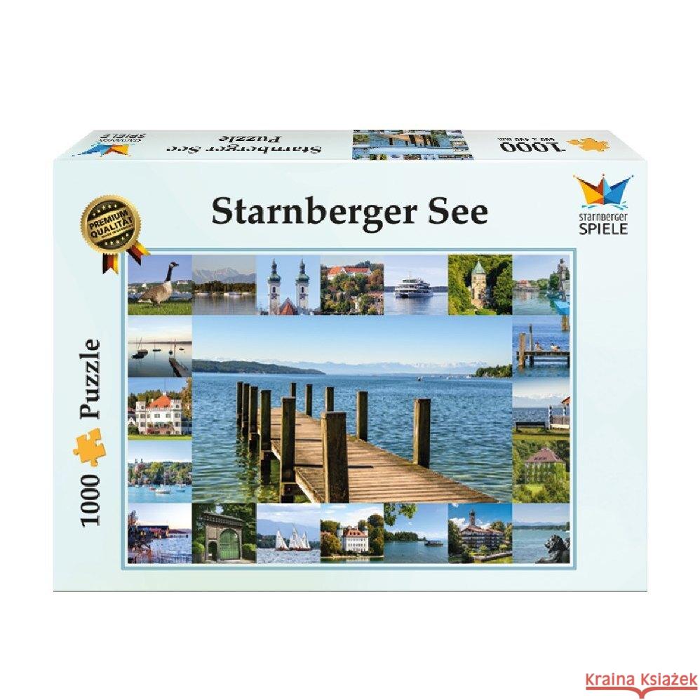 Starnberger See Puzzle Philippeit, Tanja 4260472860557 Starnberger Spiele - książka