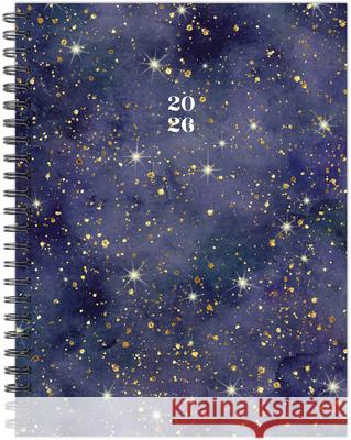 Starry Night 2026 6.5 X 8.5 Weekly Monthly Softcover Planner Willow Creek Press 9781549256691 Willow Creek Press Calendars - książka