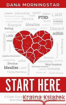 Start Here: A Crash Course in Understanding, Navigating, and Healing From Narcissistic Abuse Morningstar, Dana 9780999593509 Morningstar Media - książka